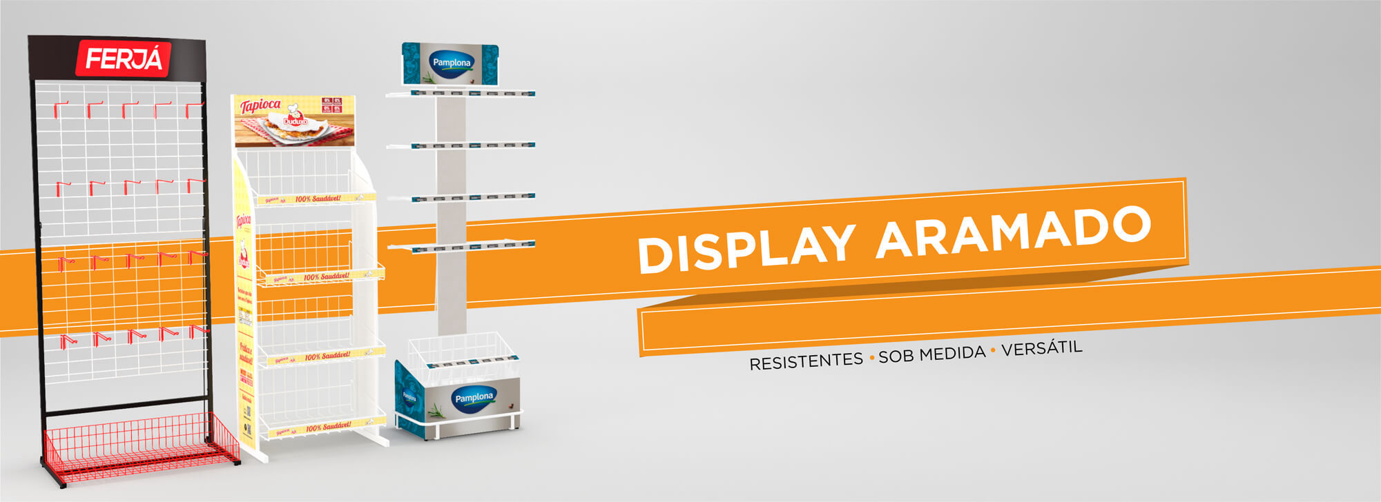 DISPLAYS ARAMADOS GRUPO HSD