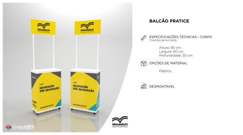 BALCÃO PRATICE - GRUPO HSD